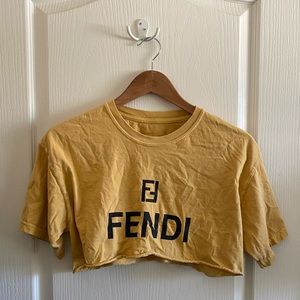 Fendi crop shirt - not real